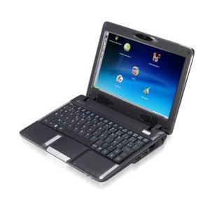 Hercules Ecafe 8.9" LED Intel Atom Netbook Windows XP Preview